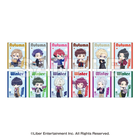 『A3!』書店コラボキャンペーン トレーディング雑誌風クリアカード秋組・冬組(全12種)【BOX】
