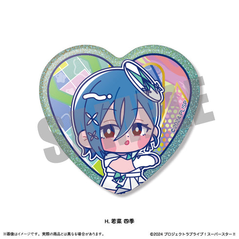 『ラブライブ!スーパースター!!』第2弾 ハート型缶バッジVol.2【BOX】