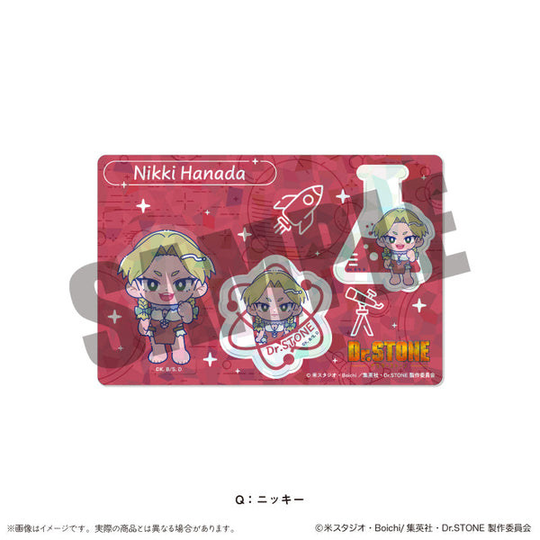 『Dr.STONE』ホログラムステッカーシート にゅーとろ Q ニッキー