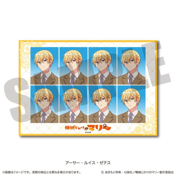 『機械じかけのマリー』証明写真風ステッカー B アーサー・ルイス・ゼテス