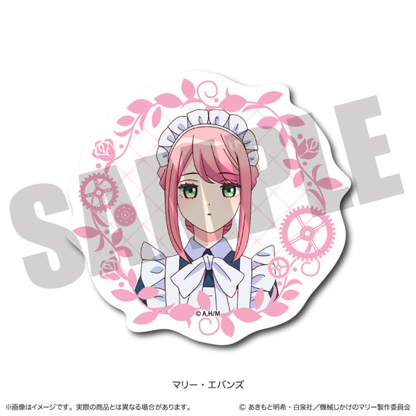 『機械じかけのマリー』ダイカットステッカー A マリー・エバンズ
