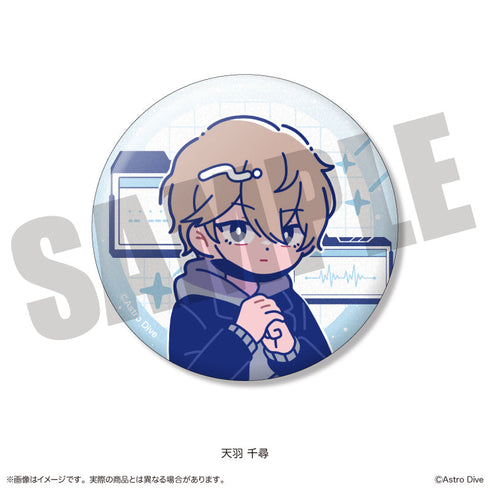 『Astro Dive』トレーディングキラキラ缶バッジ にゅーとろ 第2弾【BOX】