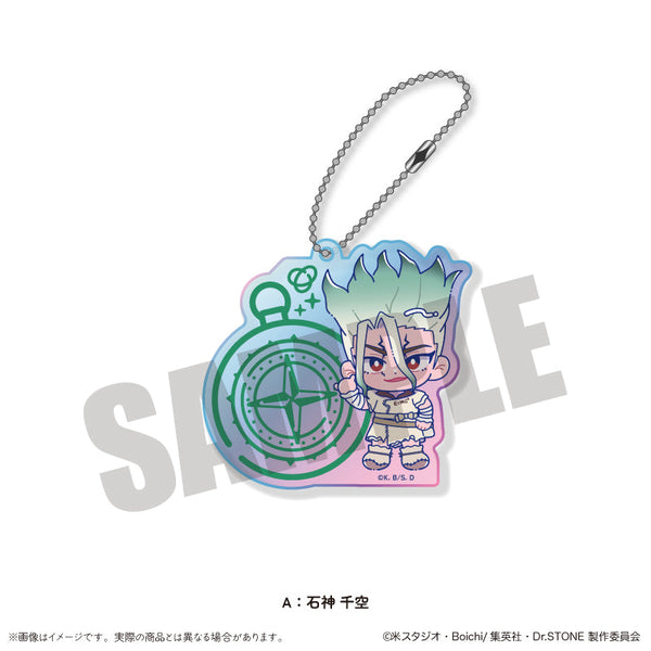 『Dr.STONE』にゅーとろ 第二弾 オーロラアクリルキーホルダー A 石神千空