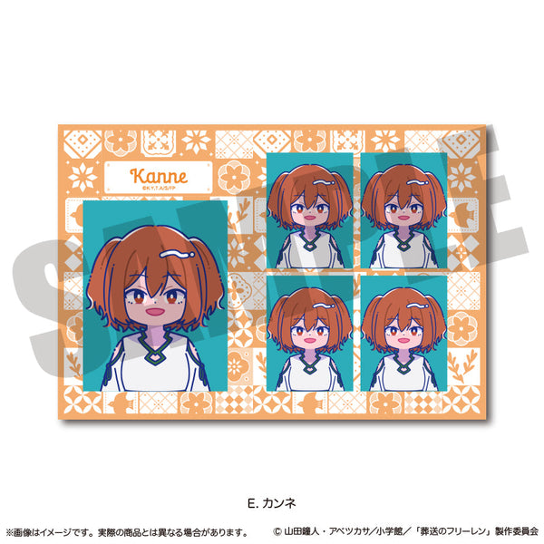 『葬送のフリーレン』証明写真風ステッカー にゅ〜とろ 第2弾 E カンネ