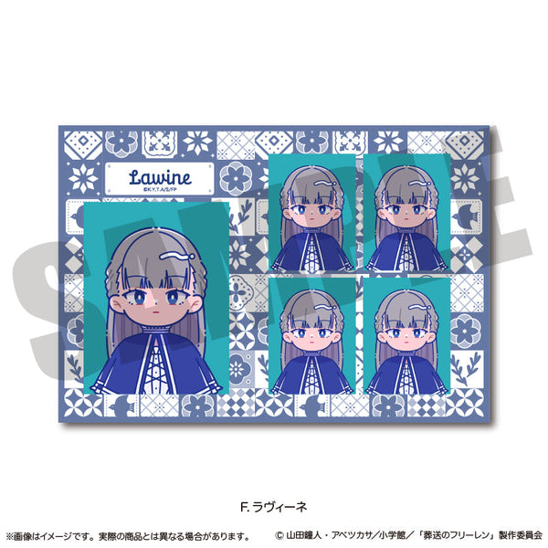『葬送のフリーレン』証明写真風ステッカー にゅ〜とろ 第2弾 F ラヴィーネ