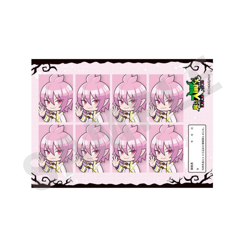 『魔入りました!入間くん』証明写真風ステッカー アスモデウス・アリス