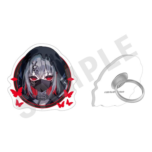 『魔法少女ノ魔女裁判』ふぃんこれ アクリルリング (紫藤アリサ)