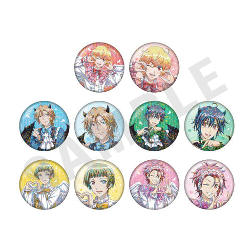 『美男高校地球防衛部ETERNAL LOVE!』トレーディングホログラム缶バッジ 天使と悪魔ver.(LOVE)(全10種)【BOX】