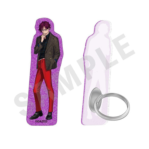 『超人的シェアハウスストーリーカリスマ』〜ふぃんこれ〜 キラキラアクリルリング(天堂 天彦)