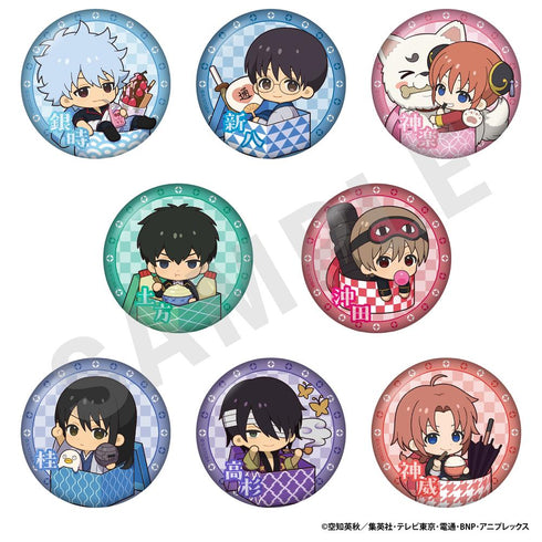 『銀魂』トレーディングキラキラ缶バッジ (全8種)【BOX】