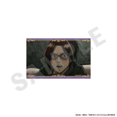 『進撃の巨人』ビジュアルカード3枚セットA(ハンジ)