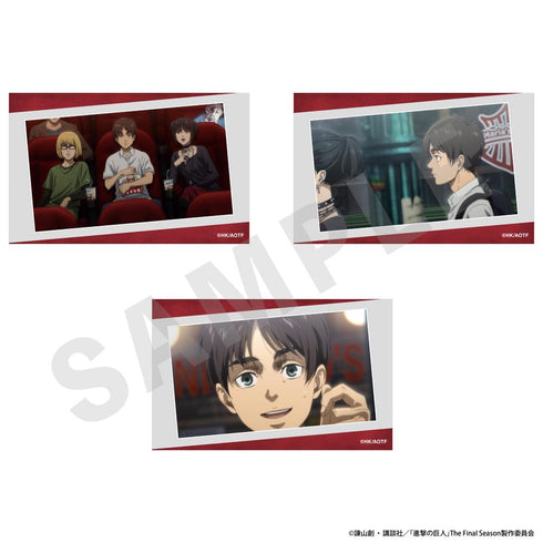 『進撃の巨人』ビジュアルカード3枚セットB(エレン2)