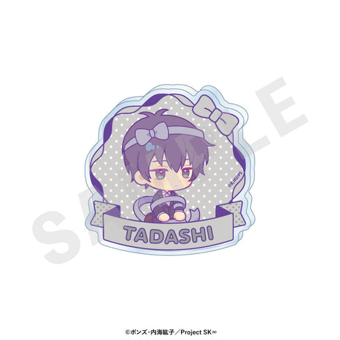 『SK∞ エスケーエイト』ミニキャラリボンシリーズ トレーディングお名前バッジ(全8種)【BOX】