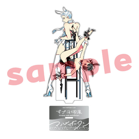 『キナコ個展』アクリルスタンド マルボタン D