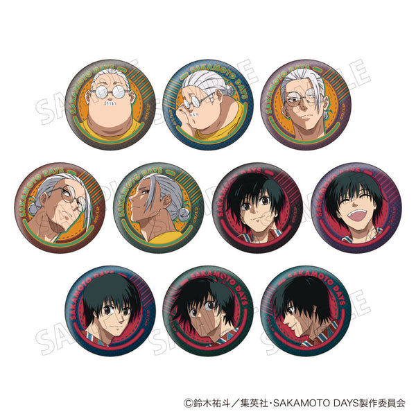 『SAKAMOTO DAYS』【食玩】坂本&南雲 顔コレ缶バッジガム【BOX】