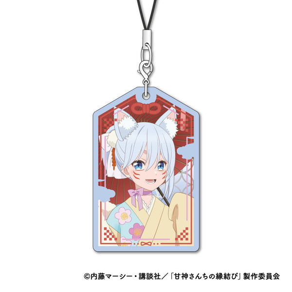 『甘神さんちの縁結び』メタルチャームストラップ 百鬼Ver. C 甘神朝姫