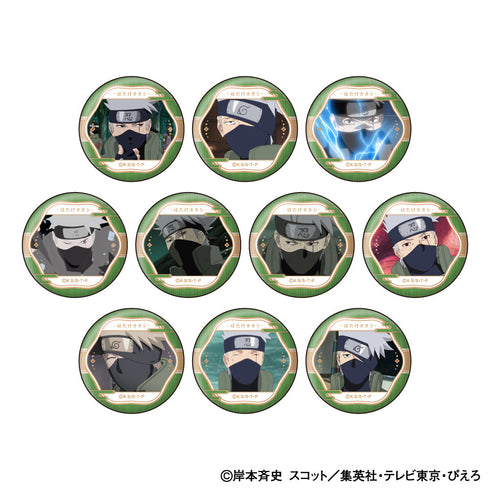 『NARUTO-ナルト- 疾風伝』はたけカカシ 顔コレ缶バッジ【BOX】