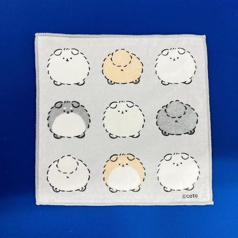 『ゆるほわポメラニアン』ハンドタオル