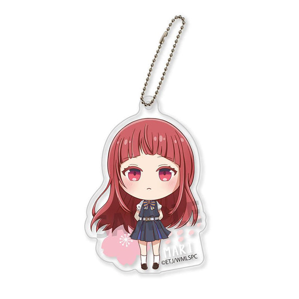 『ささやくように恋を唄う』アクリルキーチェーン 筒井真理