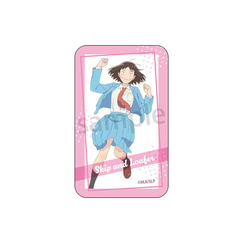 『スキップとローファー』スクエア缶バッジ【BOX】