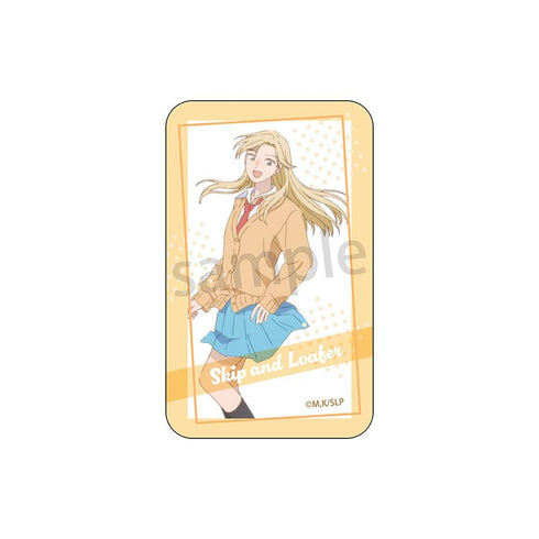 『スキップとローファー』スクエア缶バッジ【BOX】