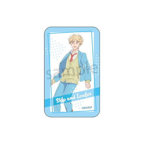 『スキップとローファー』スクエア缶バッジ【BOX】