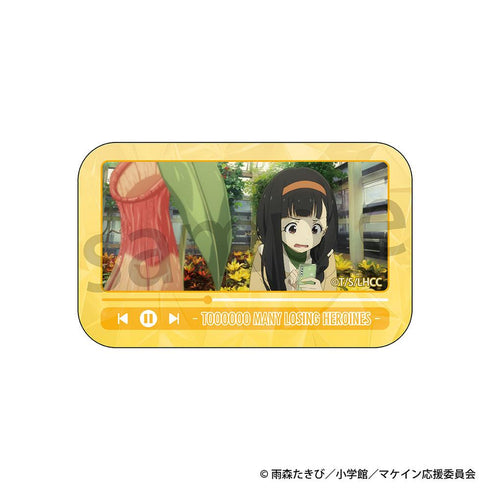 『負けヒロインが多すぎる!』スクエア缶バッジ【BOX】