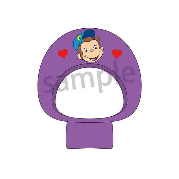 『おさるのジョージ』ペンライトカバー パープル