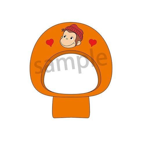 『おさるのジョージ』ペンライトカバー オレンジ