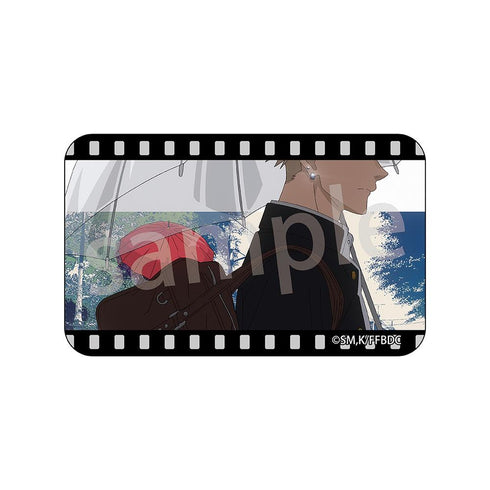 『薫る花は凛と咲く』スクエア缶バッジ【BOX】