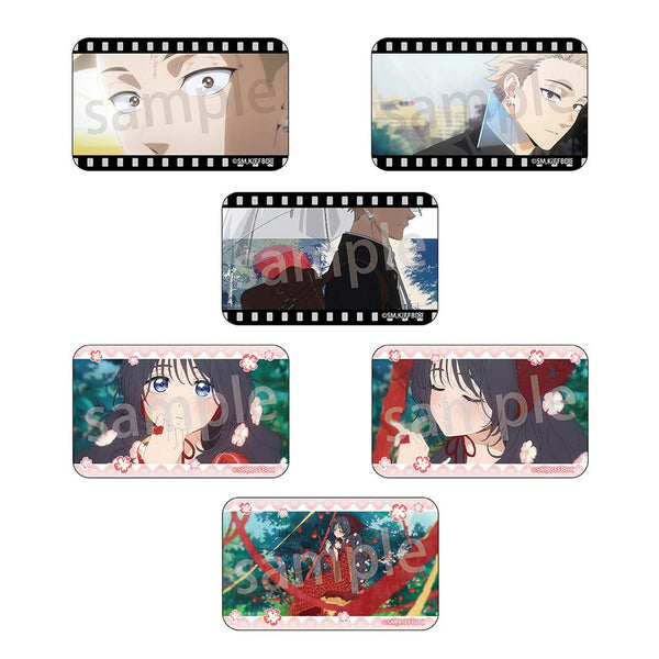 『薫る花は凛と咲く』スクエア缶バッジ【BOX】