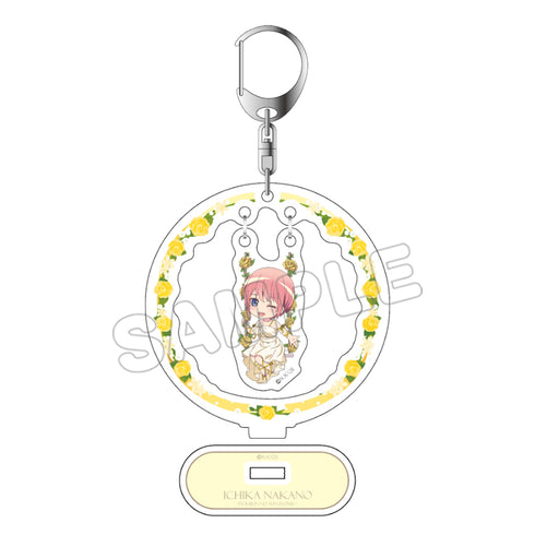 『五等分の花嫁∽』台座付きデフォルメアクリルキーホルダー 中野一花