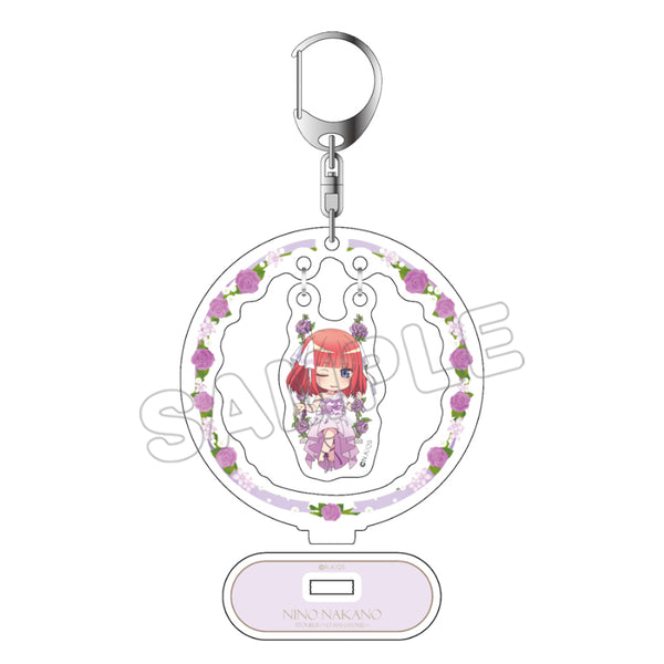 『五等分の花嫁∽』台座付きデフォルメアクリルキーホルダー 中野二乃