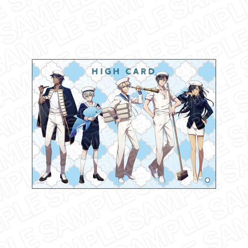 『HIGH CARD』ミニアクリルアート marine look ver.