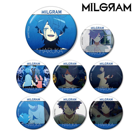 『MILGRAM -ミルグラム-』トレーディング MV 缶バッジ ハルカ『弱肉共食』(単位/BOX)【202601再販】