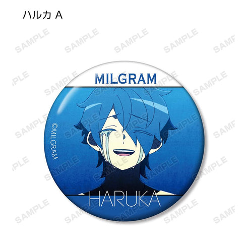 『MILGRAM -ミルグラム-』トレーディング MV 缶バッジ ハルカ『弱肉共食』(単位/BOX)【202601再販】