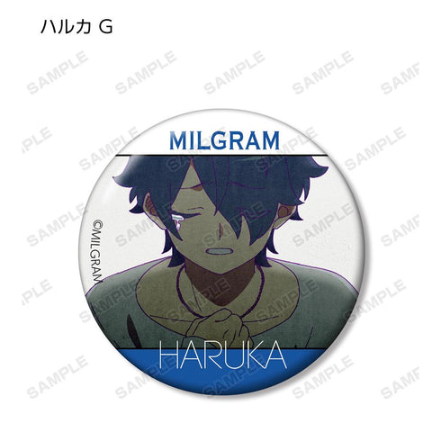 『MILGRAM -ミルグラム-』トレーディング MV 缶バッジ ハルカ『弱肉共食』(単位/BOX)【202601再販】
