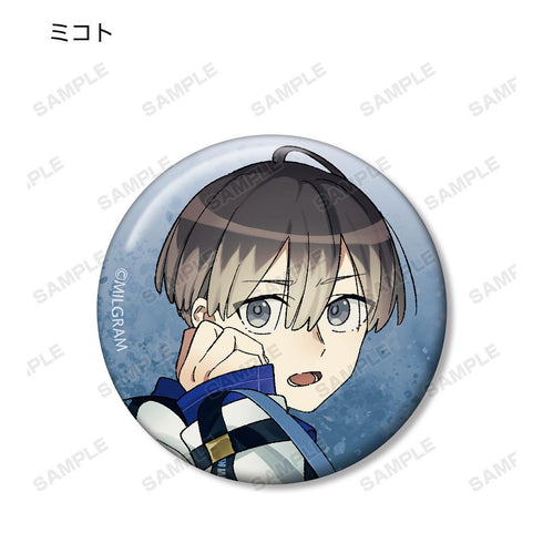 『MILGRAM -ミルグラム-』トレーディング MV 缶バッジ『アンダーカバー』 vol.2(単位/BOX)【202601再販】