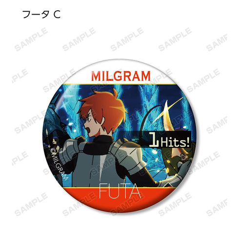 『MILGRAM -ミルグラム-』トレーディング MV 缶バッジ フータ 『事変上等』(単位/BOX)【202601再販】