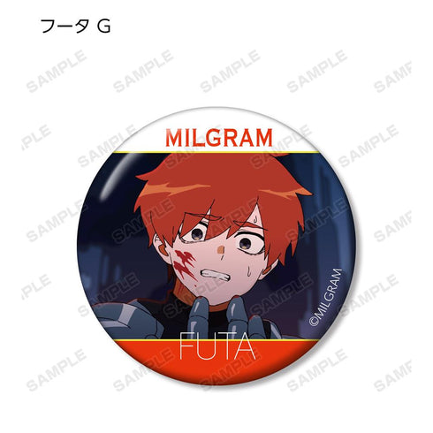 『MILGRAM -ミルグラム-』トレーディング MV 缶バッジ フータ 『事変上等』(単位/BOX)【202601再販】