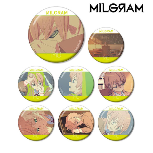 『MILGRAM -ミルグラム-』トレーディング MV 缶バッジ ムウ 『アフターペイン』(単位/BOX)【202601再販】