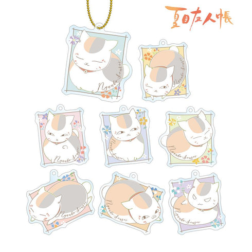 『夏目友人帳』トレーディング ニャンコ先生 lette-graph アクリルキーホルダー(単位/BOX)【202602再販】