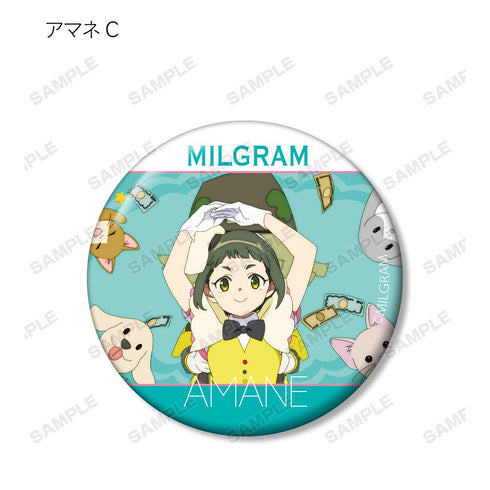 『MILGRAM -ミルグラム-』トレーディング MV 缶バッジ アマネ『おまじない』(単位/BOX)【202601再販】