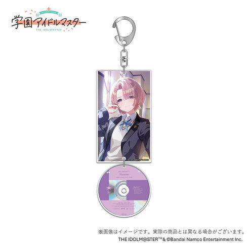 『学園アイドルマスター』初星学園レトロコレクション公式8cmCD風アクリルキーホルダー【有村麻央】