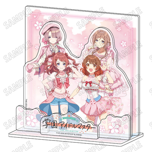 『学園アイドルマスター』描き下ろしアクリルジオラマ【サクライロver.】