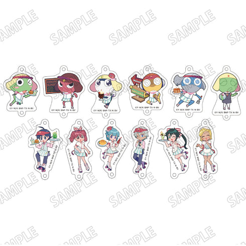 『ケロロ軍曹』連結アクリルチャームコレクション【ケロロバーガーver.】【BOX】