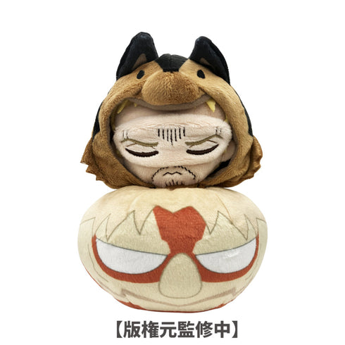 『進撃の巨人』あにまるっこぬいぐるみマスコット おやすみver. ライナー