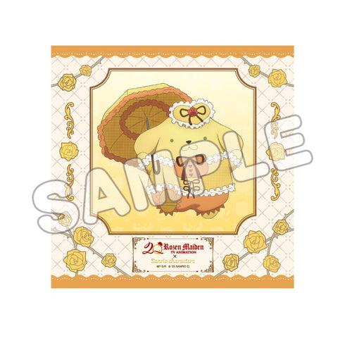 『ローゼンメイデン×サンリオキャラクターズ』ハンドタオル 金糸雀×ポムポムプリン