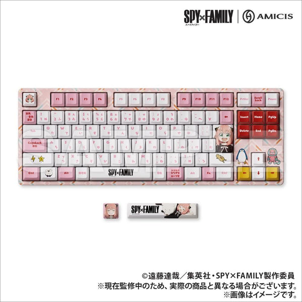 『SPY×FAMILY|AMICIS』ゲーミングキーボード 日本語配列 TKL