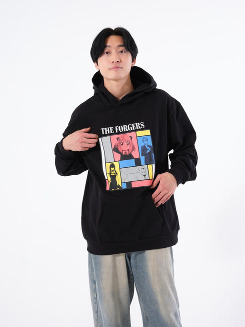 『SPY×FAMILY|AMICIS』THE FORGERS パーカー Black XLサイズ